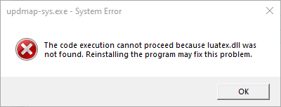 1st warning message